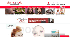 Desktop Screenshot of dietlisteniz.com